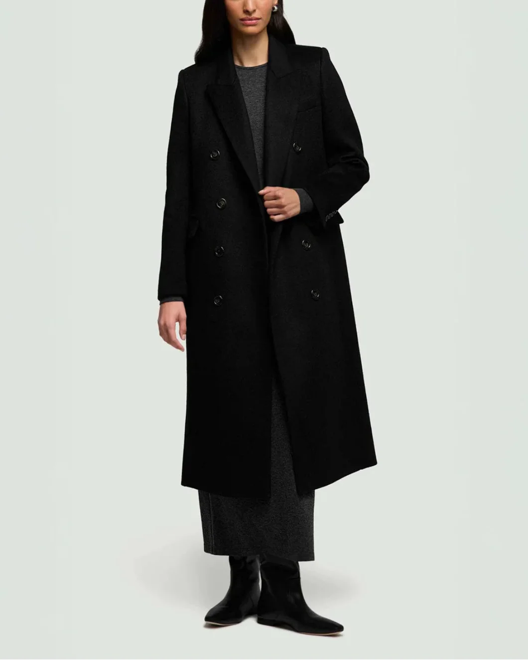 Peak Lapel Coat - Image 5