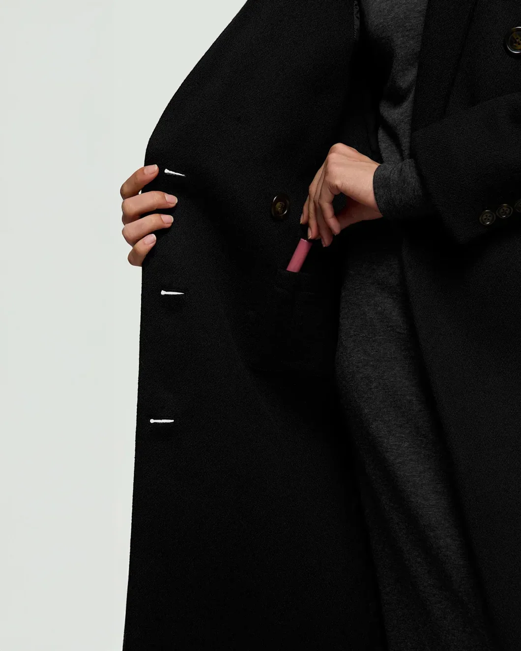 Peak Lapel Coat - Image 6