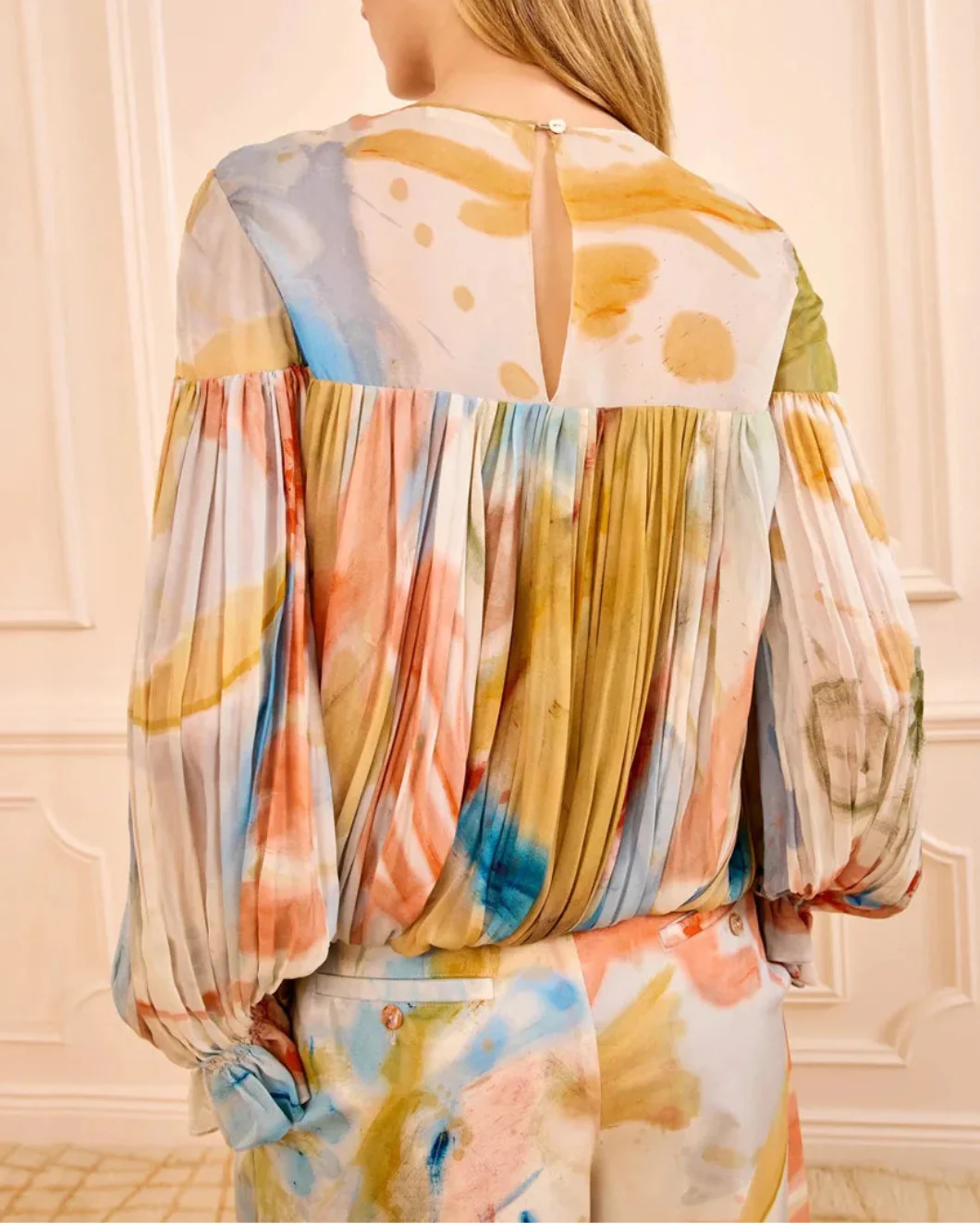 Pearl Silk Blouse - Image 4