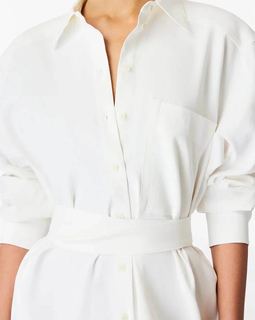 Pleat Back Shirt Dress - Image 5