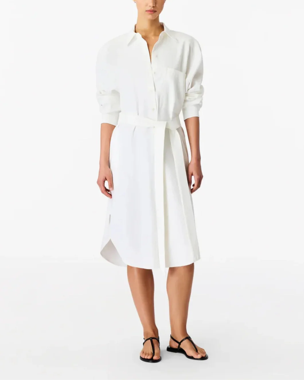 Pleat Back Shirt Dress - Image 6