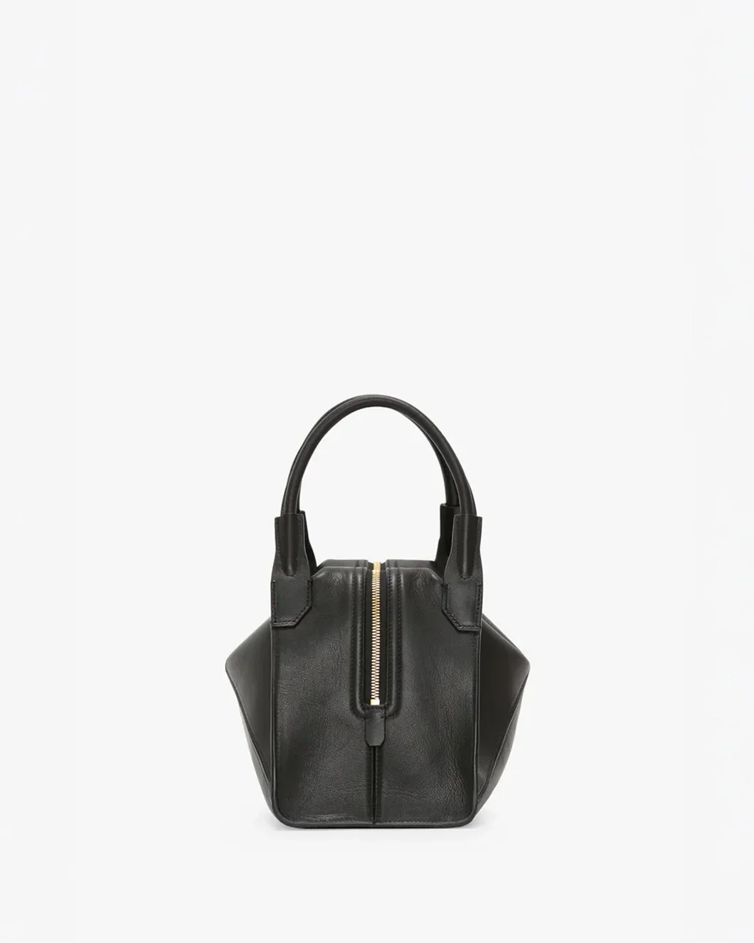 Victoria Plié Bag in Black Leather - Image 2