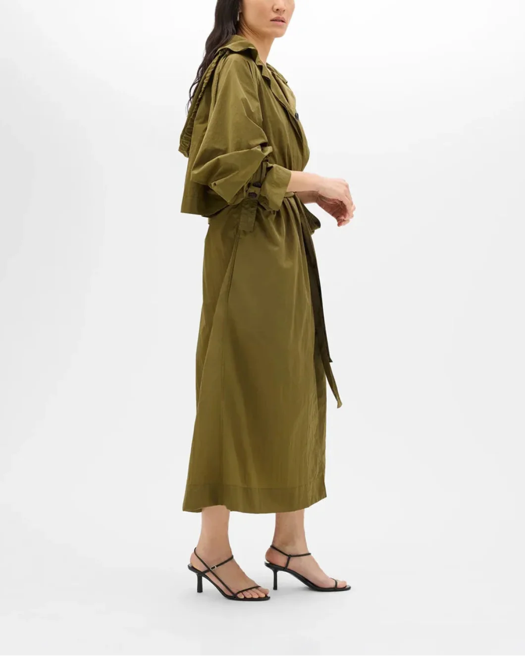 Recycled Nylon Trench - Image 3