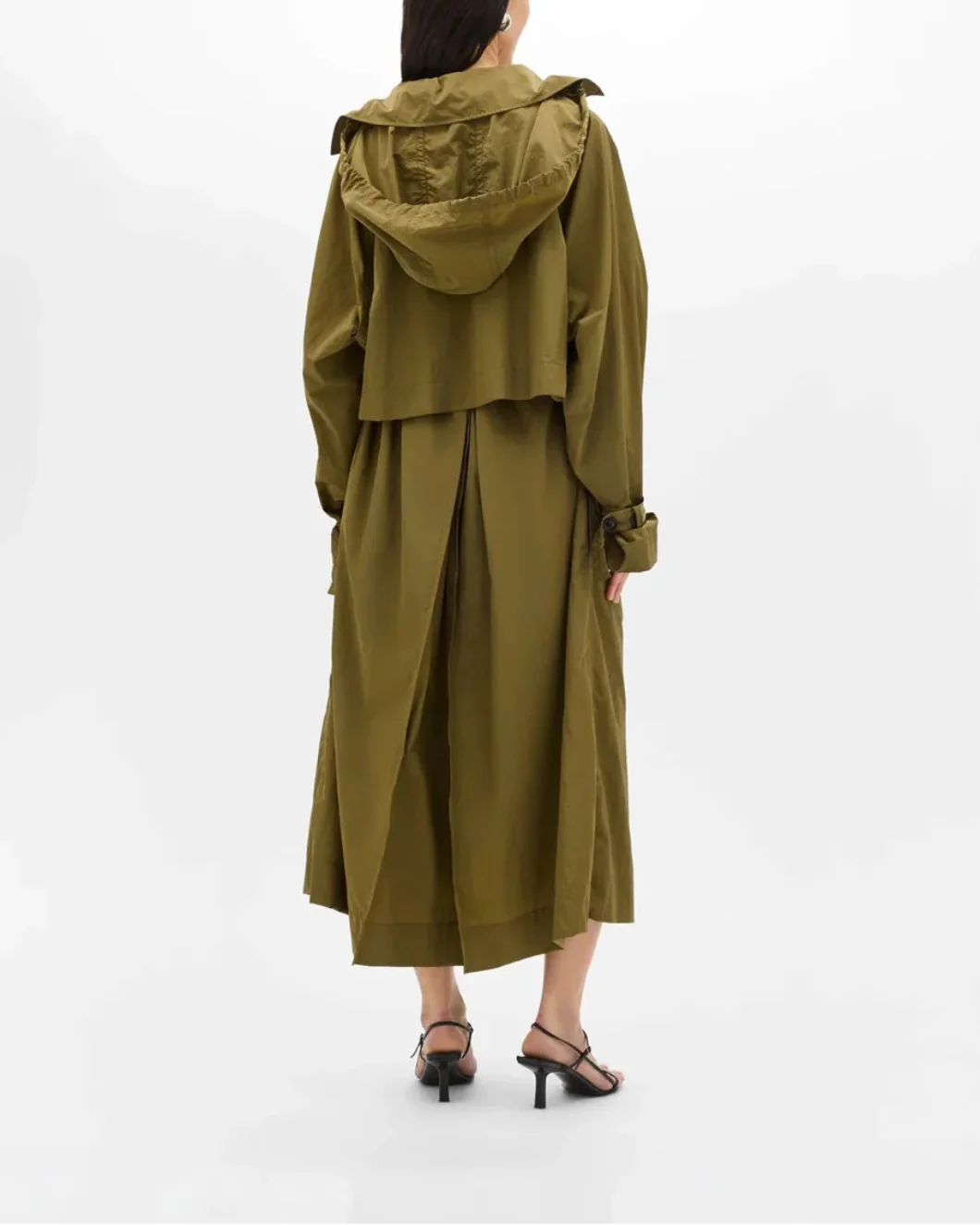 Recycled Nylon Trench - Image 4