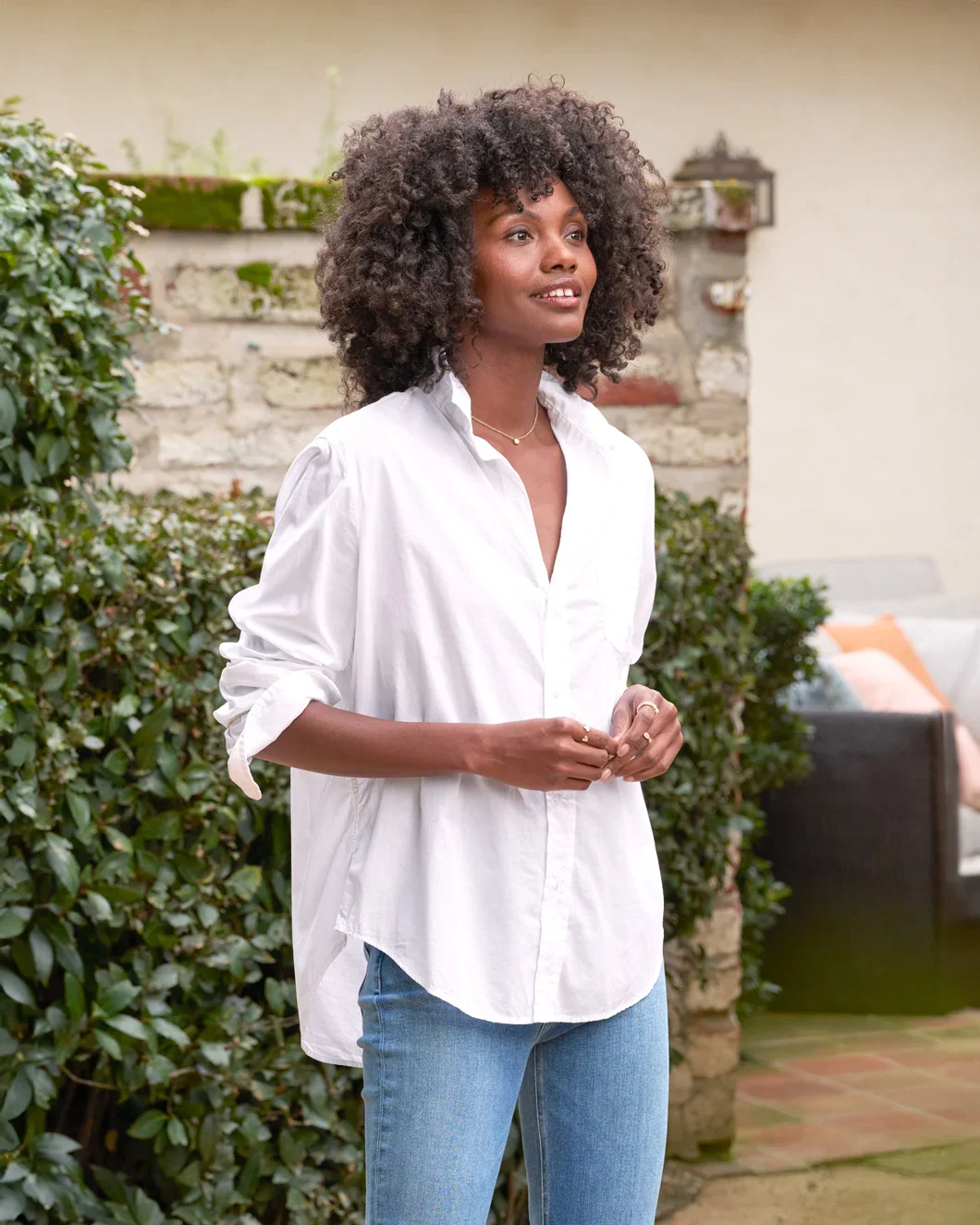 Eileen Relaxed Button Up Shirt - Image 3