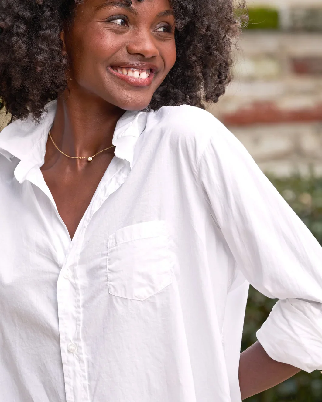 Eileen Relaxed Button Up Shirt - Image 5