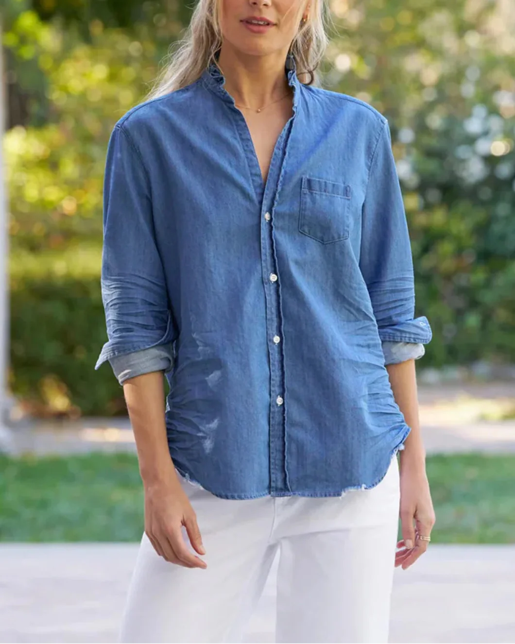 Eileen Ruffle Top - Image 2