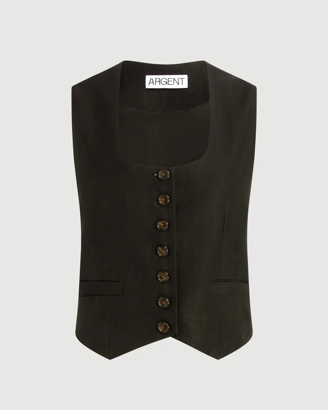Scoop Neck Waistcoat