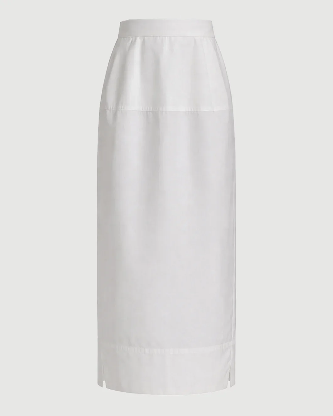 Sculptural Poplin Skirt