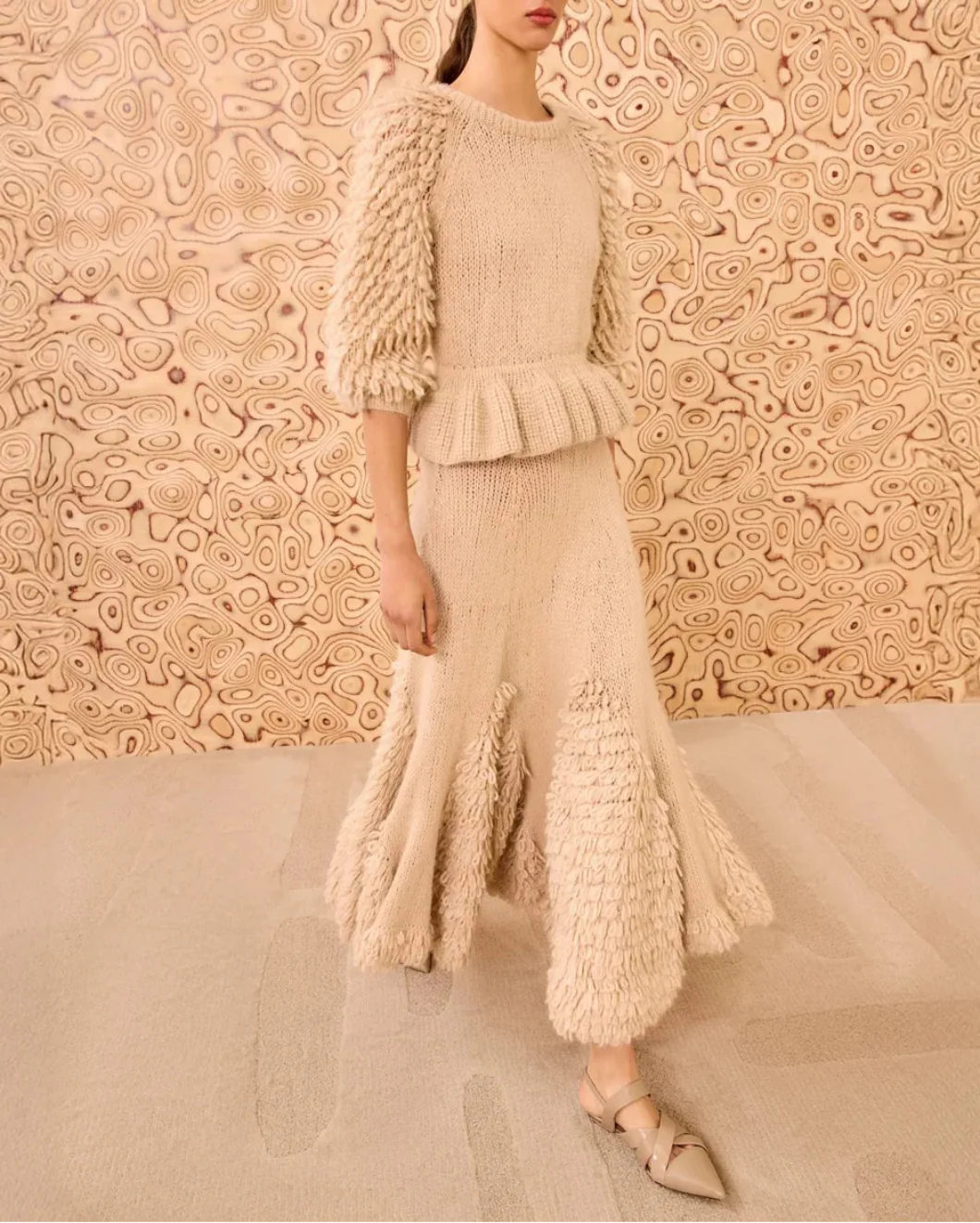 Selene Peplum Pullover - Image 3