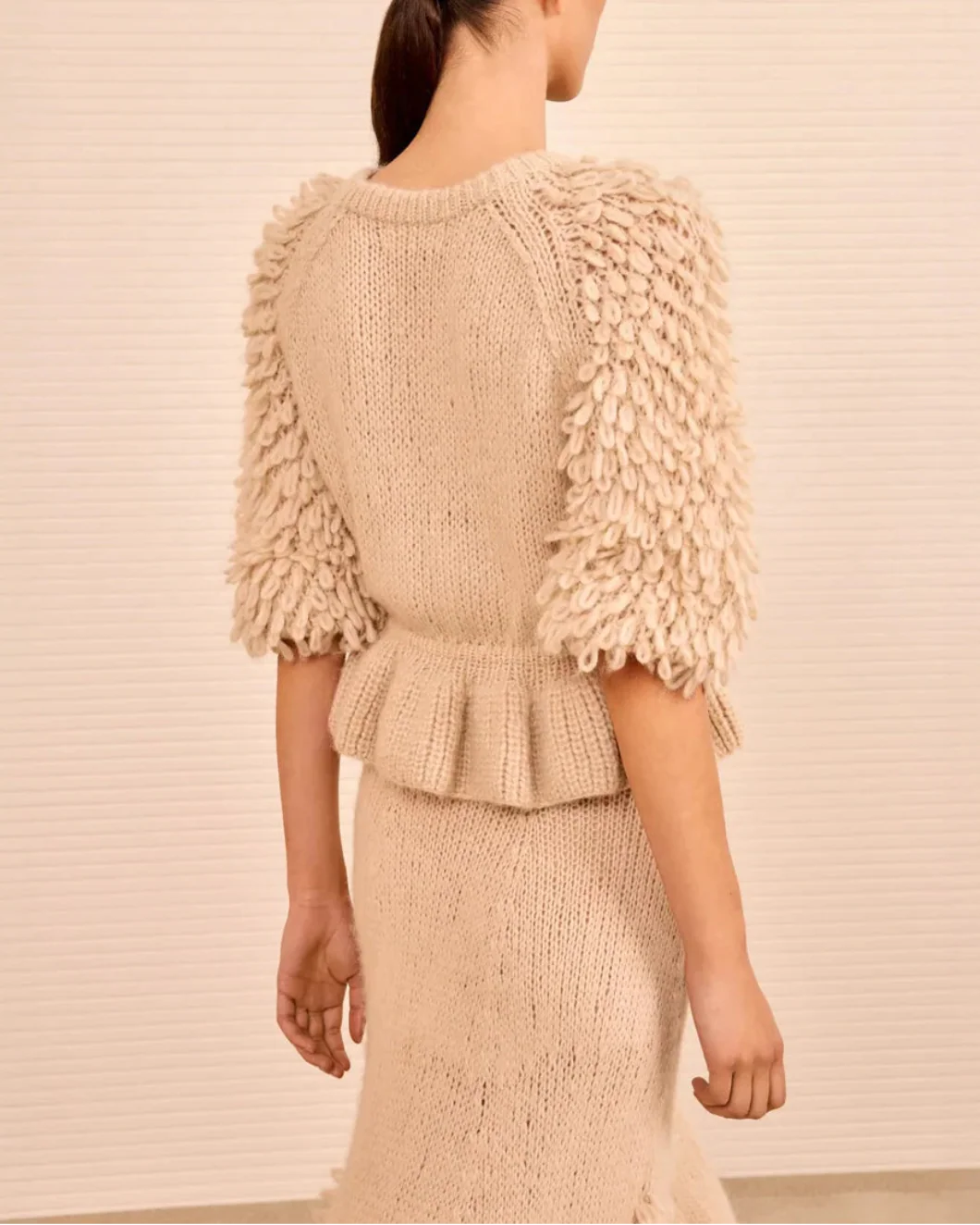 Selene Peplum Pullover - Image 4