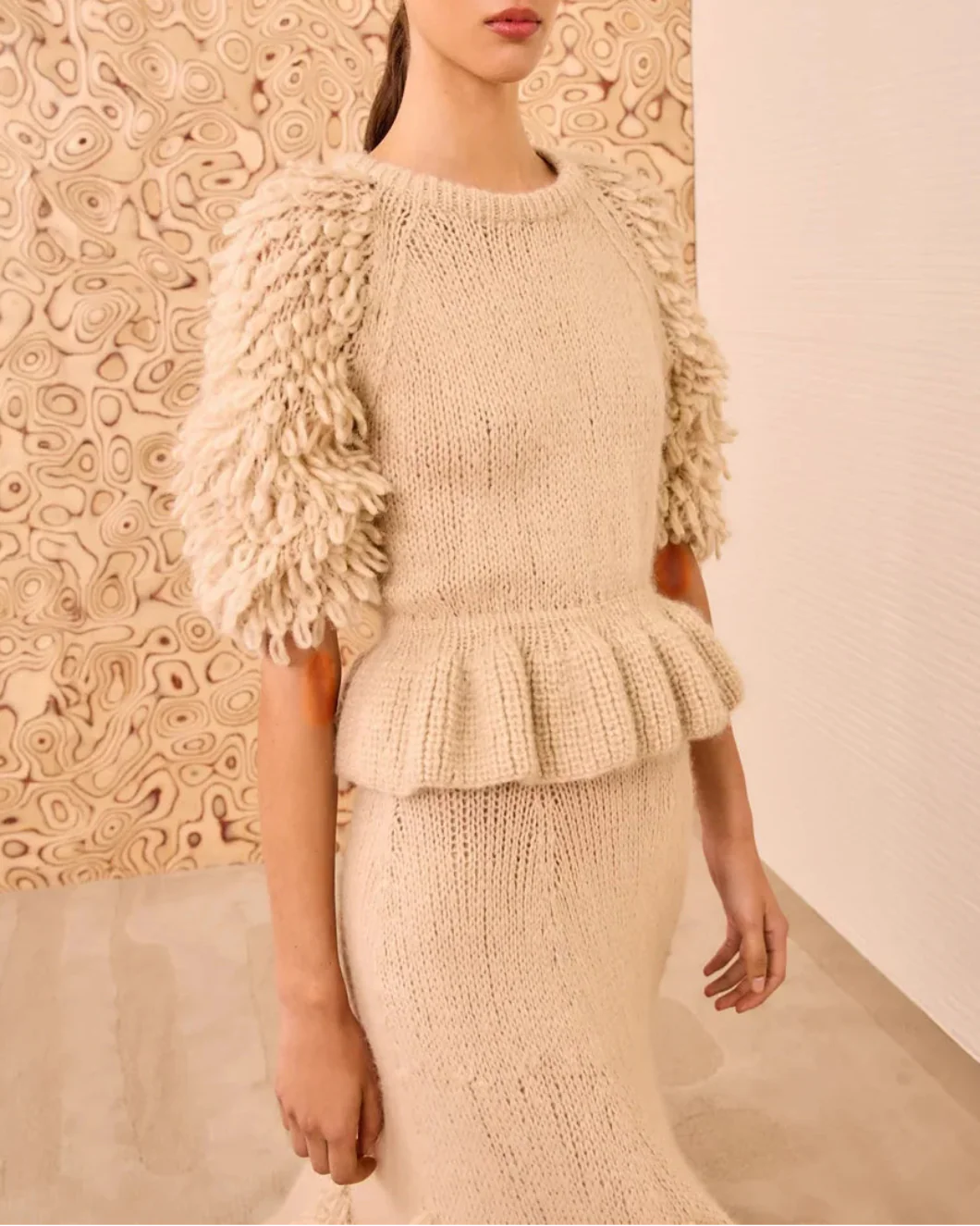 Selene Peplum Pullover - Image 5