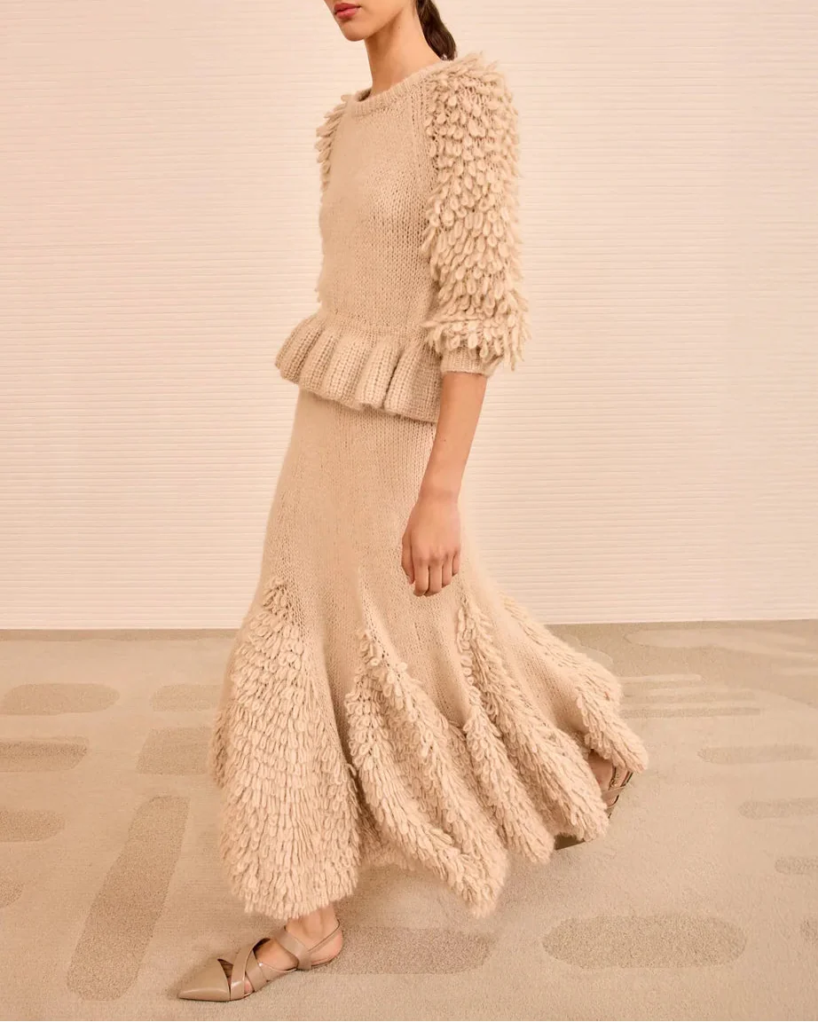 Selene Peplum Pullover - Image 6