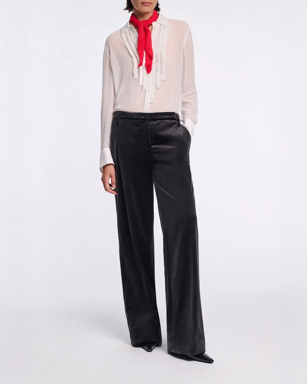 Sheer Twist Blouse - Image 2