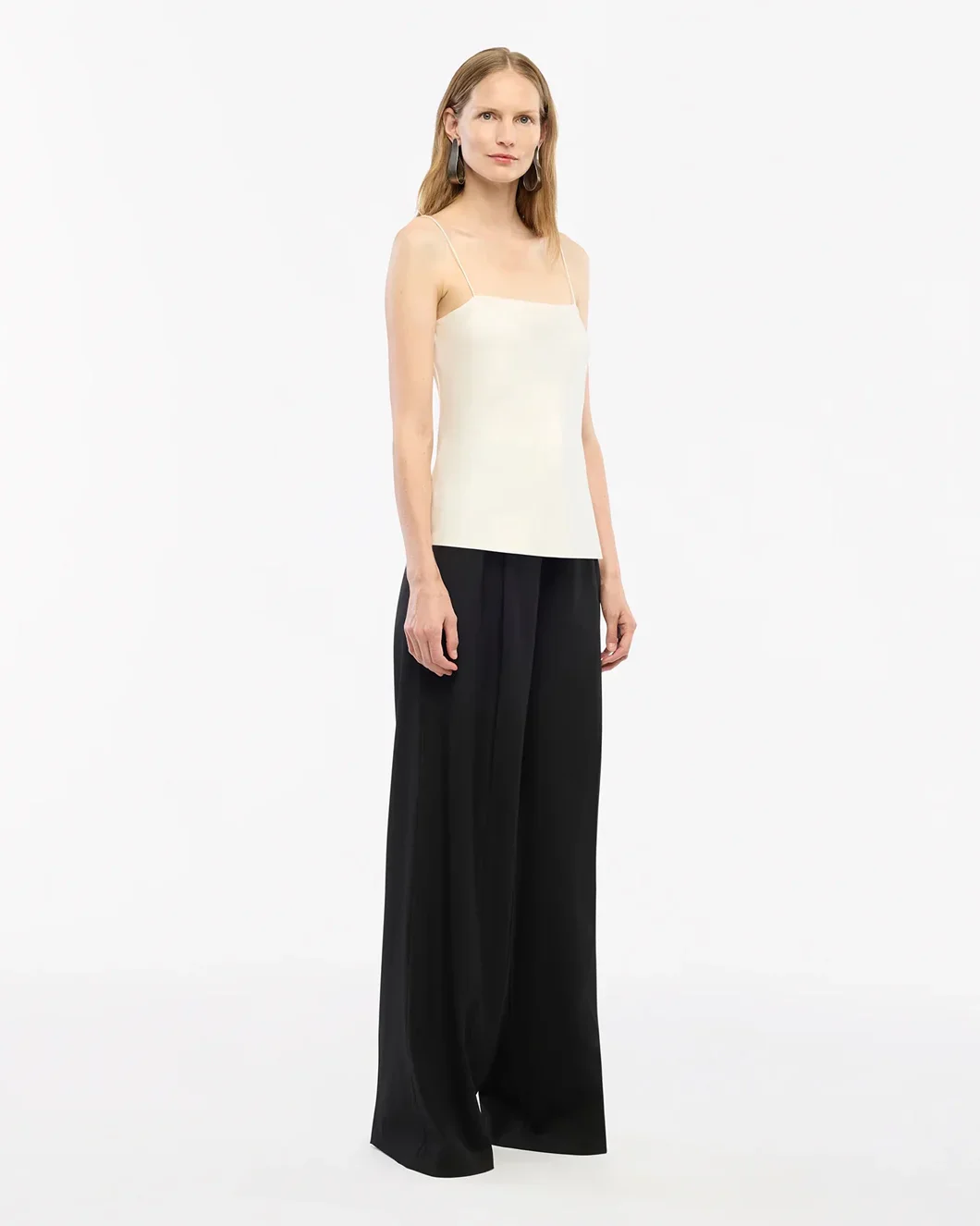 Silk Camisole Off White - Image 3