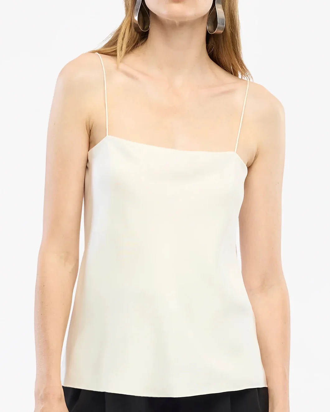 Silk Camisole Off White - Image 5