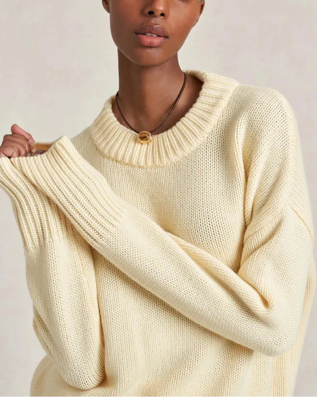 Solid Marin Sweater Butter - Image 7