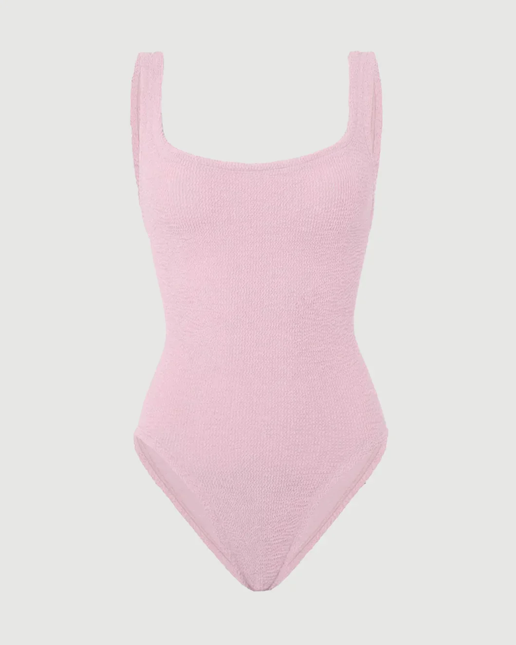 Square Neck Swim Ballet Pink