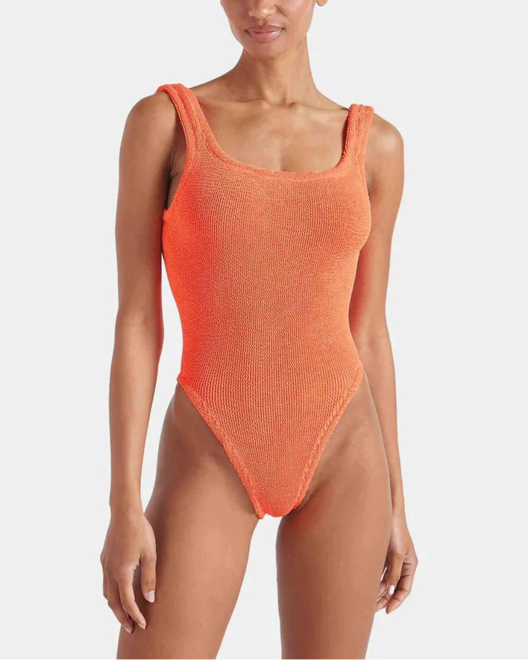 Square Neck Swim Orange - Image 2