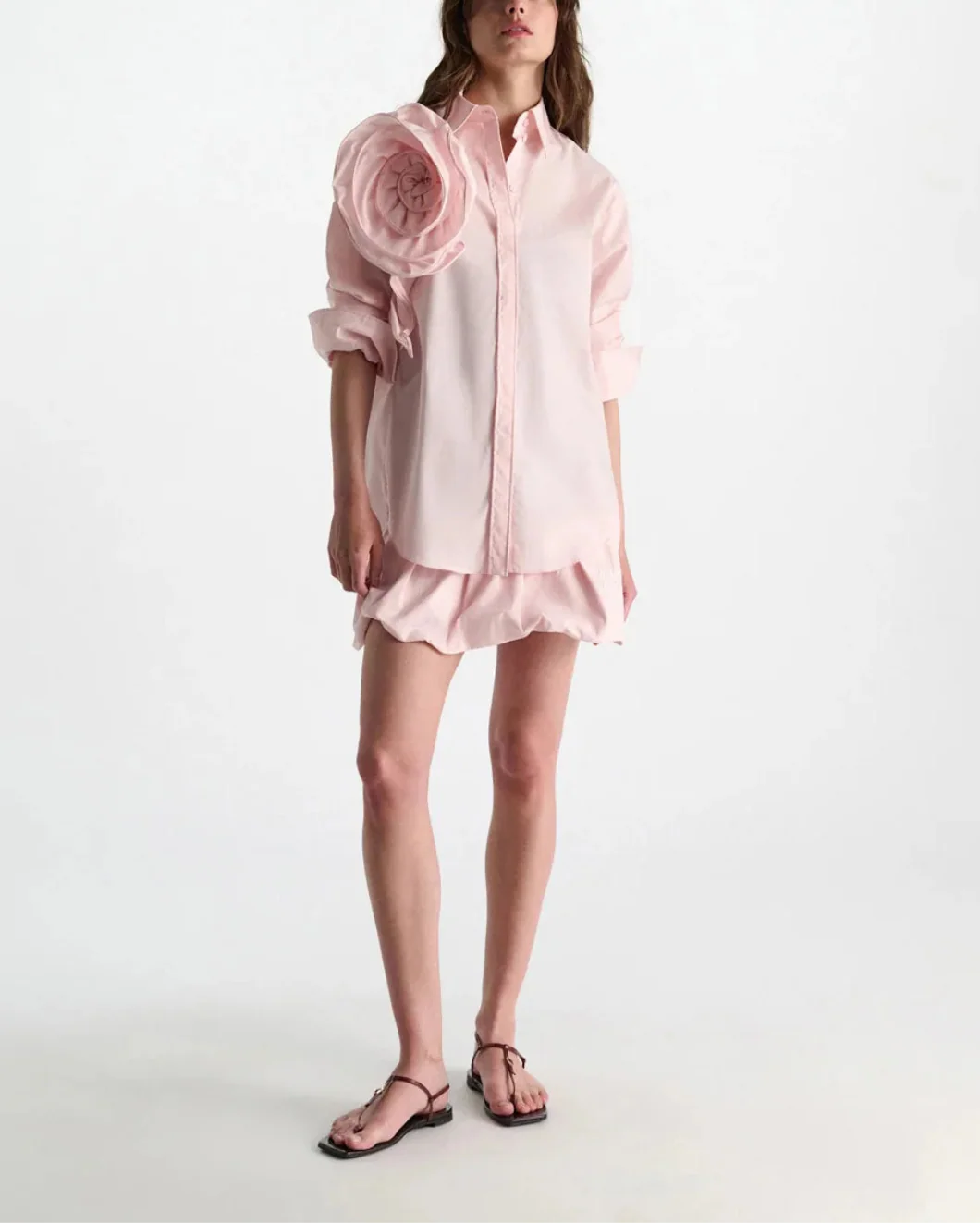 Striped Power Blouse - Image 2