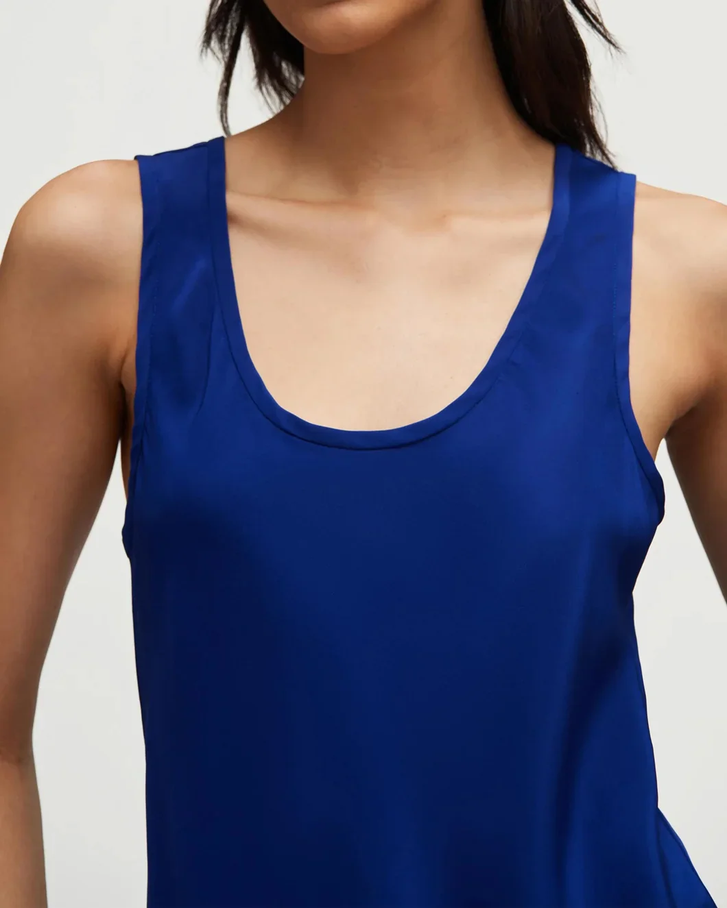 Tank in Silk Charmeuse - Image 4