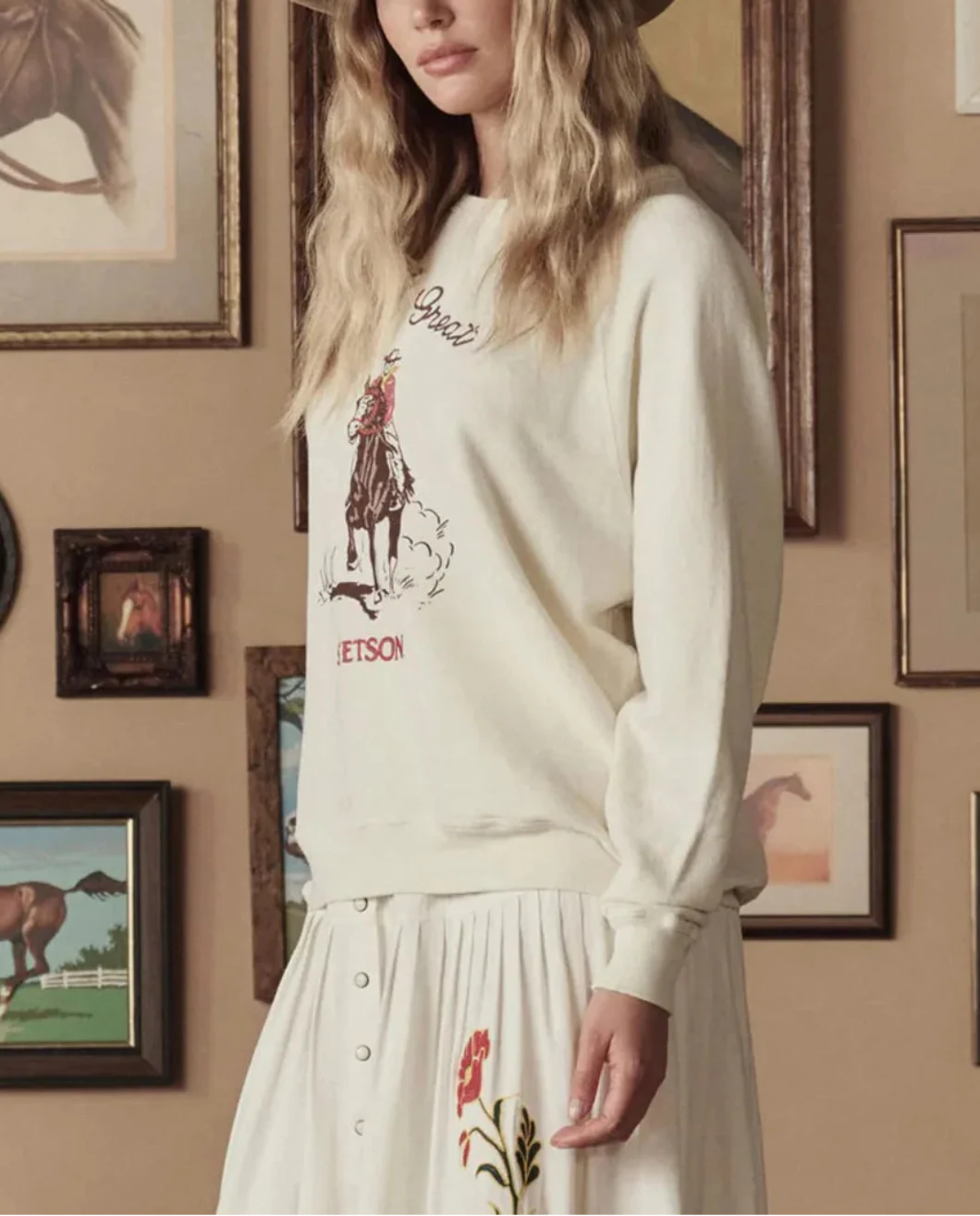 The College Sweatshirt Stetson Graphic - Image 3