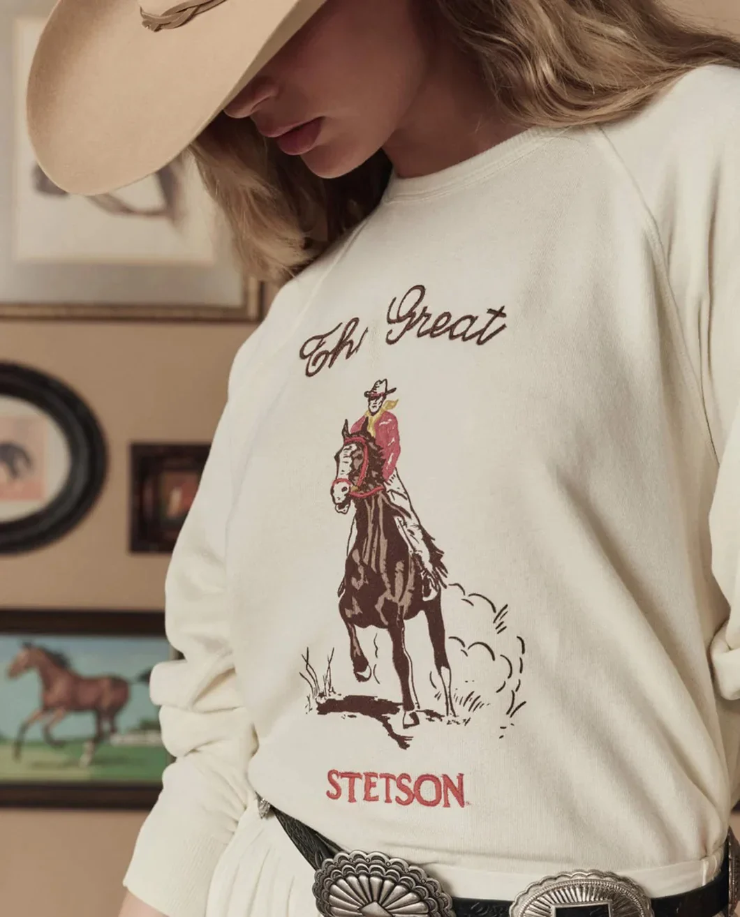 The College Sweatshirt Stetson Graphic - Image 5