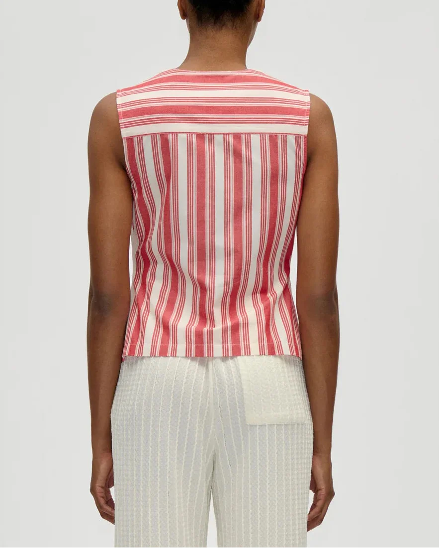 Tie Front Vest - Image 3