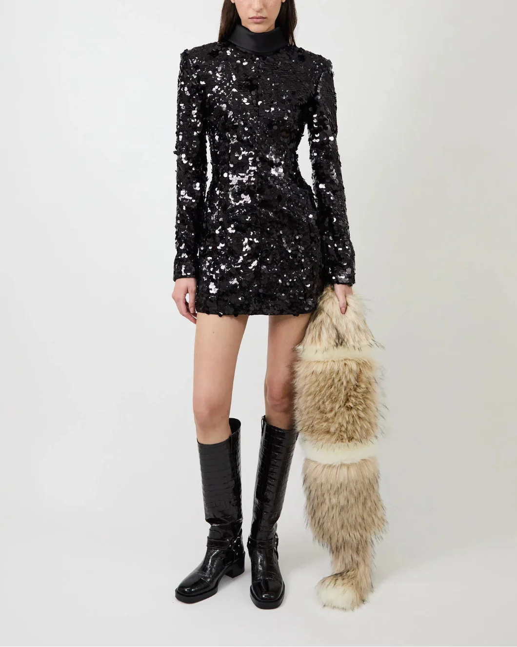 Toni Sequin Dress - Image 2