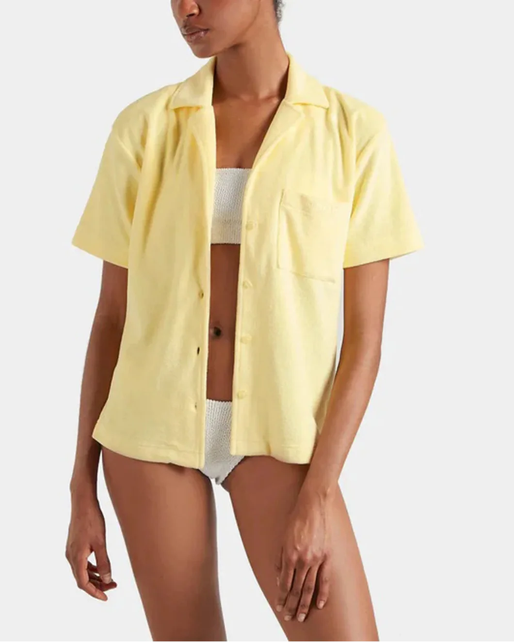 Terry Towelling Cuban Shirt - Image 2
