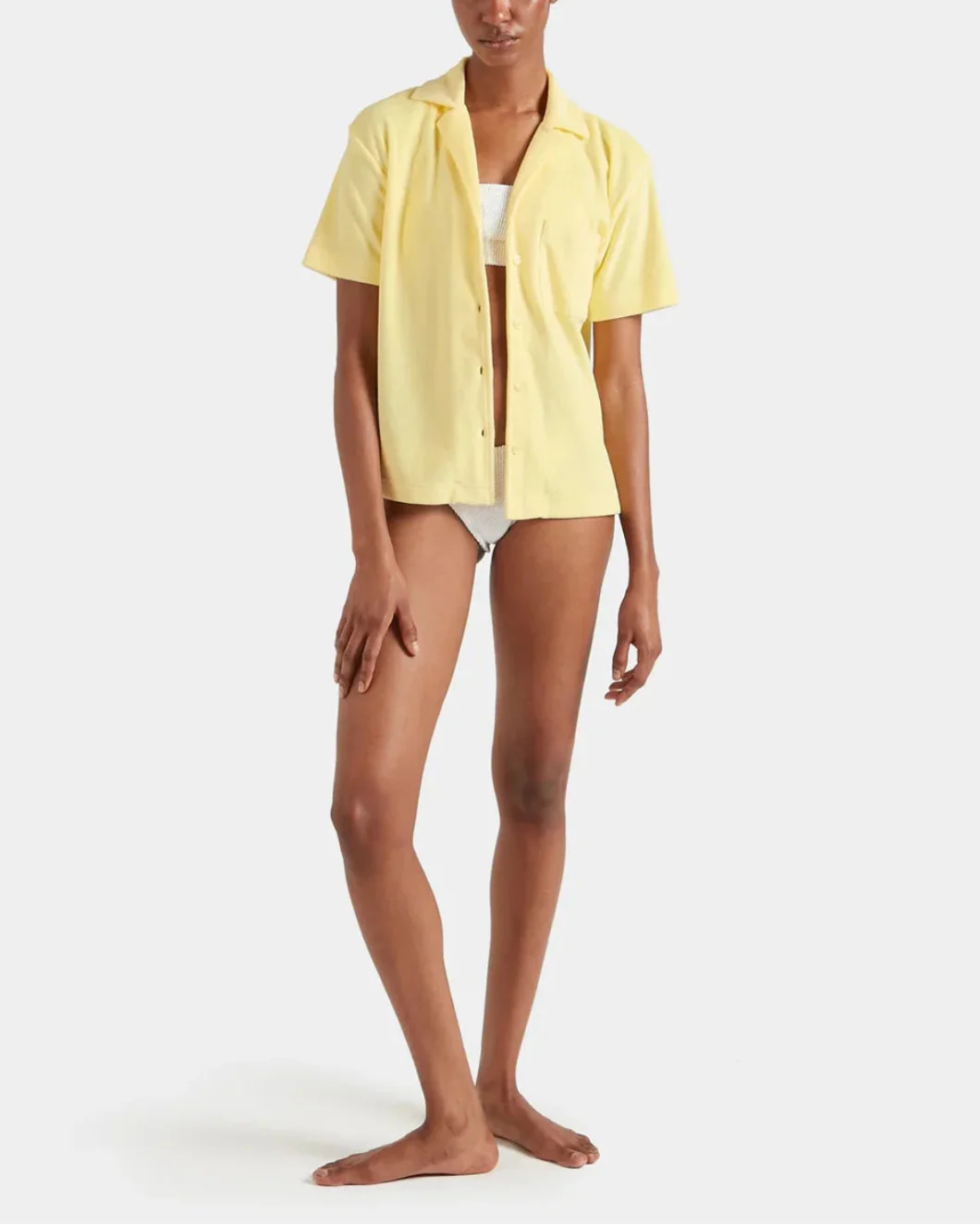 Terry Towelling Cuban Shirt - Image 4