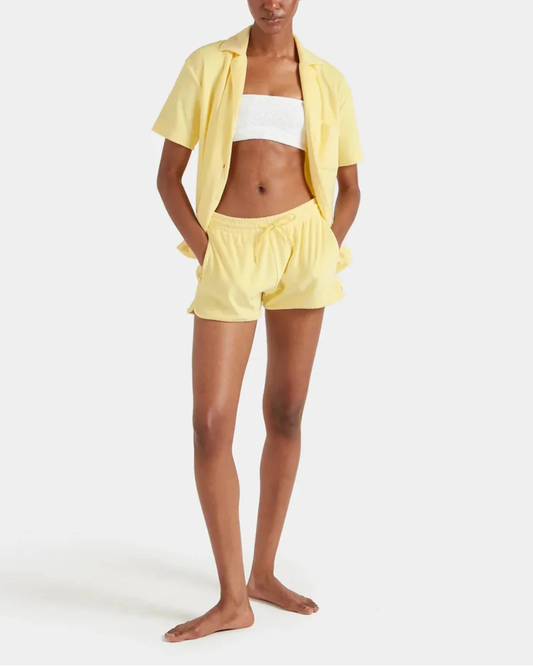 Terry Towelling Cuban Shirt - Image 5