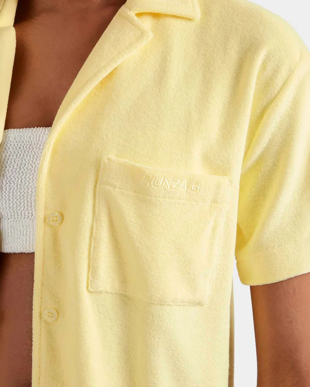 Terry Towelling Cuban Shirt - Image 6
