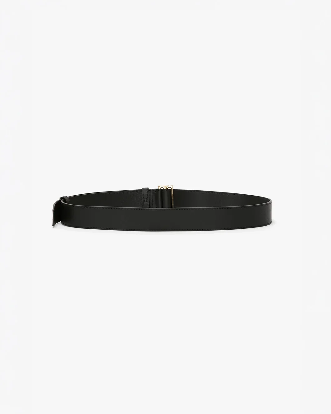 Dorian Tuxedo Belt In Black Soft Leather - Image 2