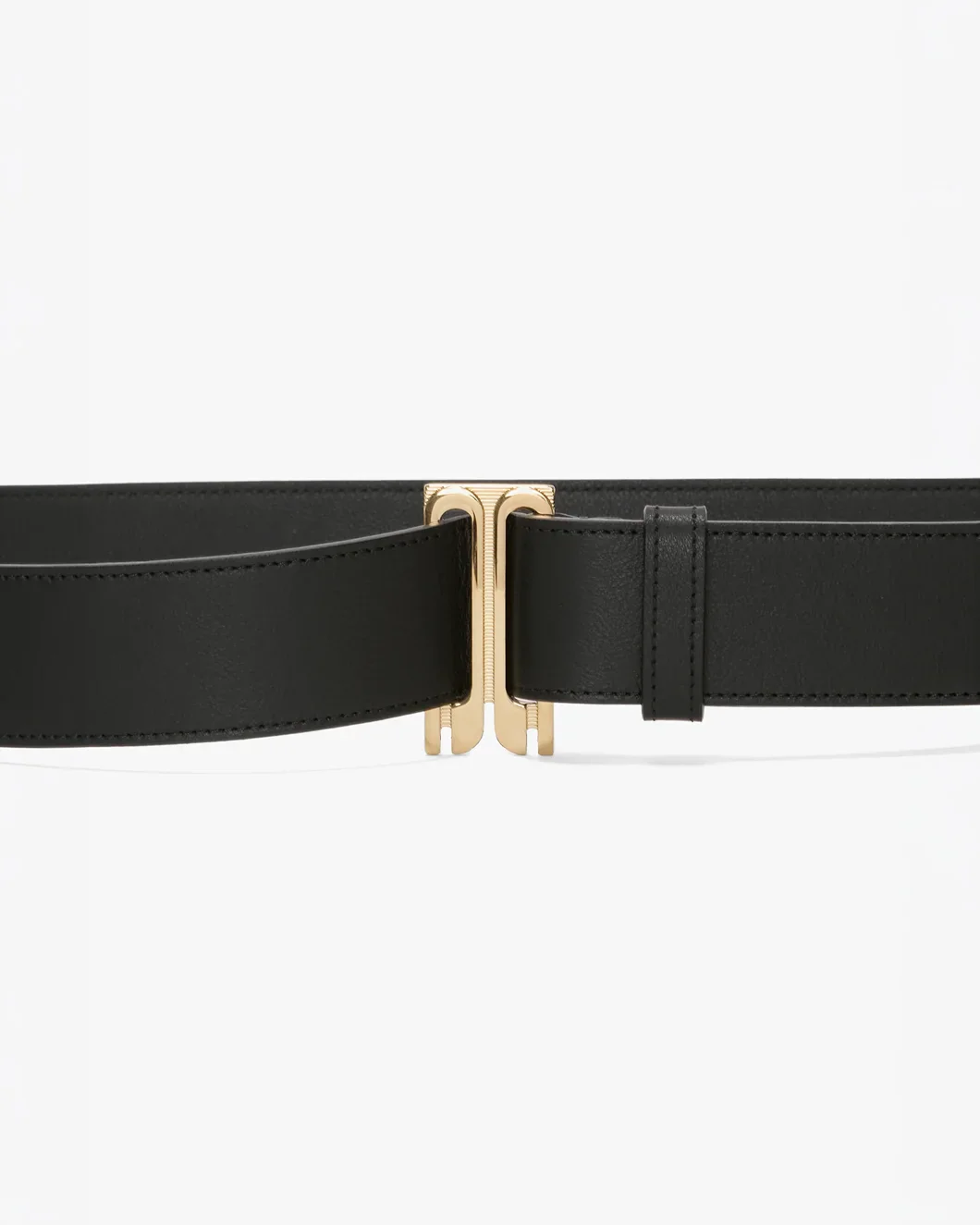 Dorian Tuxedo Belt In Black Soft Leather - Image 3