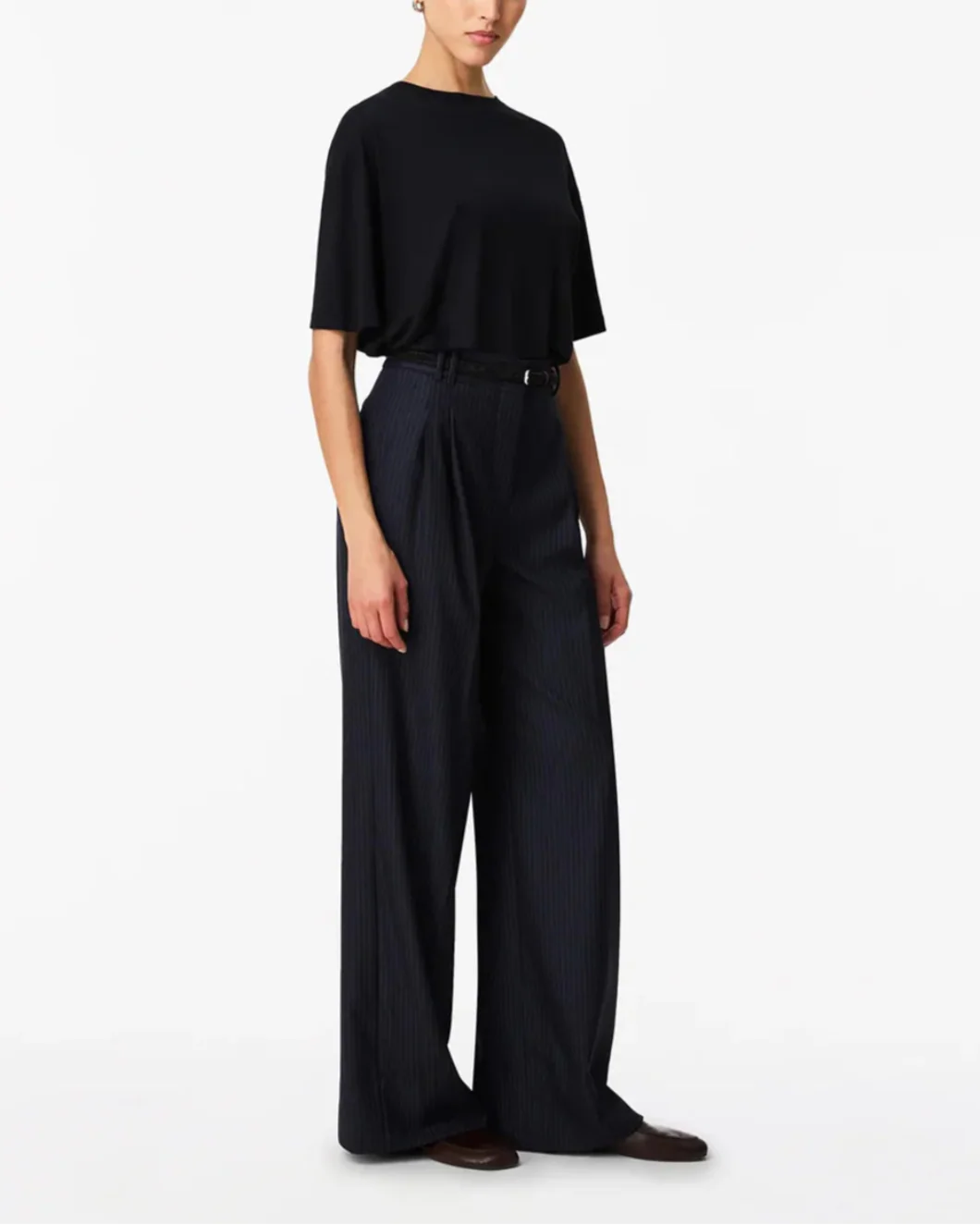 Twill Pleated Trouser - Image 3