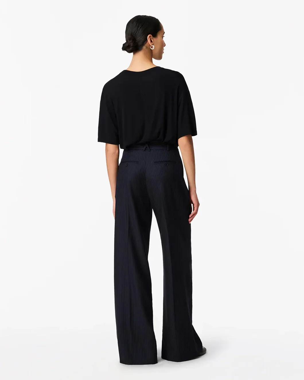 Twill Pleated Trouser - Image 4