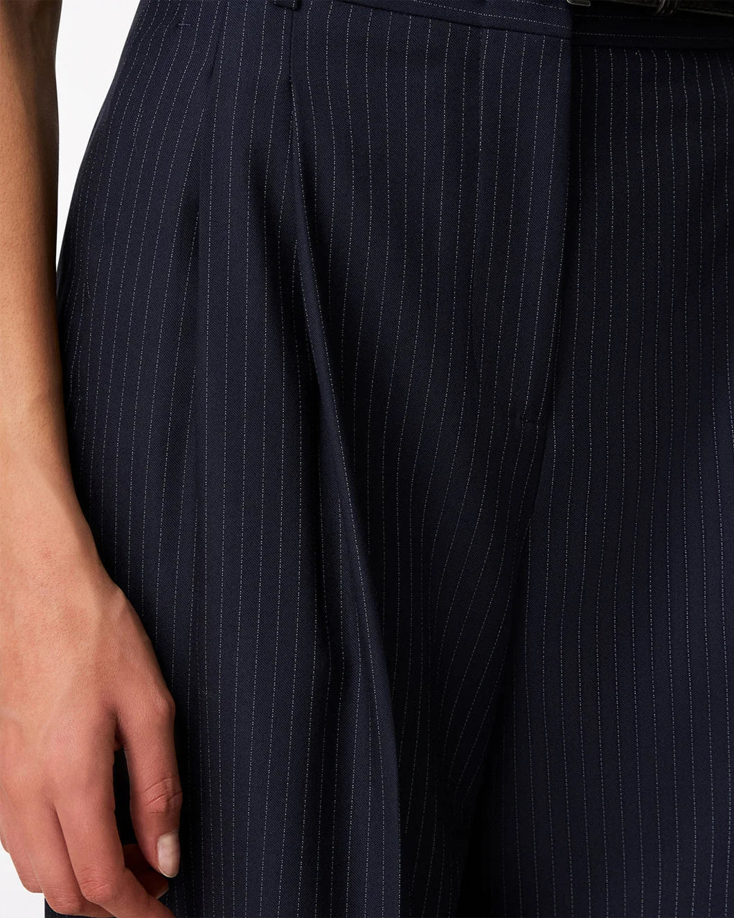 Twill Pleated Trouser - Image 5